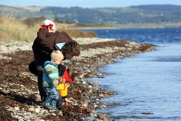 Aktivitet på stranden