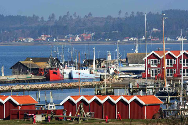 Udsigt mod Skudehavnen
