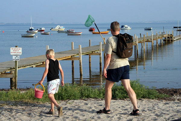 Aktivitet på stranden