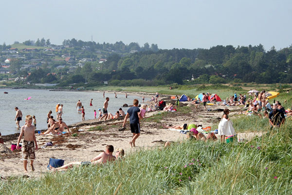Aktivitet på stranden