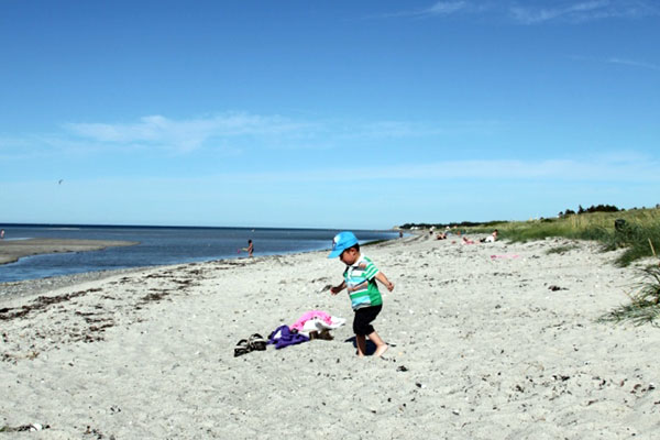 Leg i sandet
