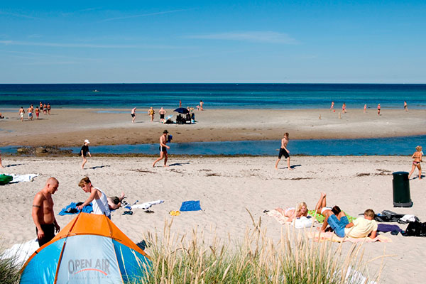 Aktivitet på stranden