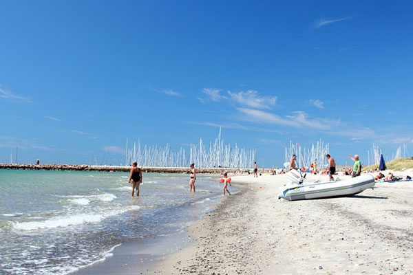 Aktivitet på stranden