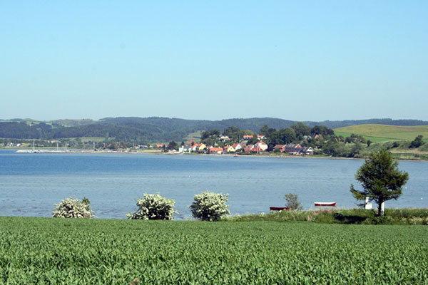 Udsigt over kysten