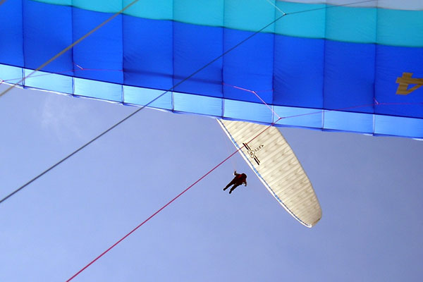 Paragliding i flere etager