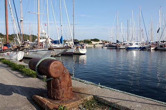 Stemning ved Anholt Havn