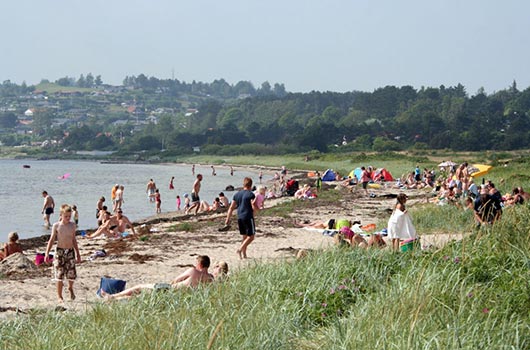 Aktivitet på stranden
