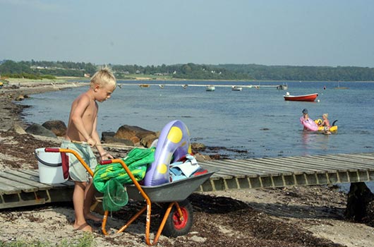 Aktivitet på stranden