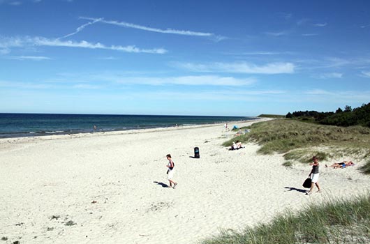 Aktivitet på stranden