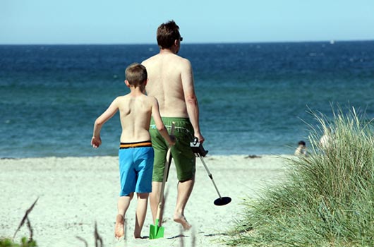 Aktivitet på stranden