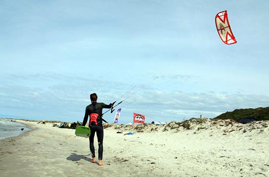 Kitesurfer