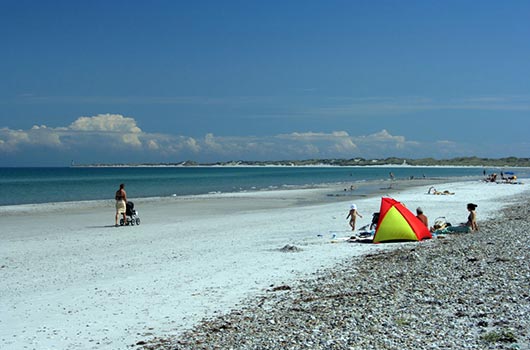 Aktivitet på stranden