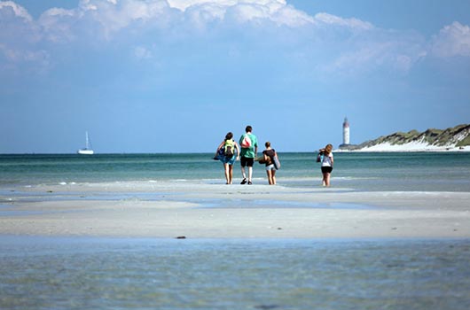 Aktivitet på stranden