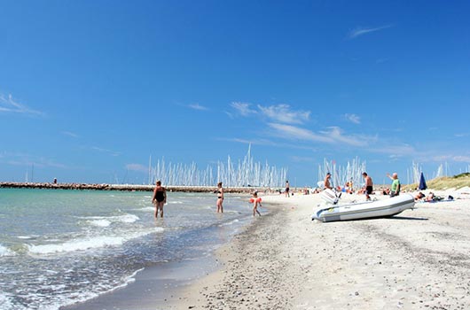 Aktivitet på stranden