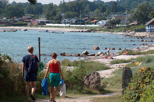 Tur til stranden