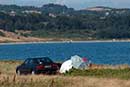 Picnic ved stranden